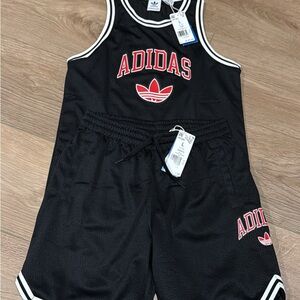 Adidas Black Mesh Shorts